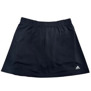 Adidas Vintage-Y2K Black Large Skort Women's Athletic Tennis Pickleball Casual